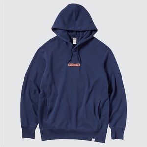 Peanuts x Uniqlo Snoopy and Charlie Brown Pullover Hoodie - Size Large